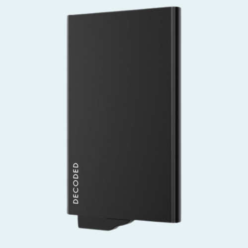 Buy DECODED MagSafe Aluminum Cardholder D25MSCH1BK in Qatar - Phonebooth.Qa Buy DECODED MagSafe Aluminum Cardholder D25MSCH1BK in Qatar - Phonebooth.Qa