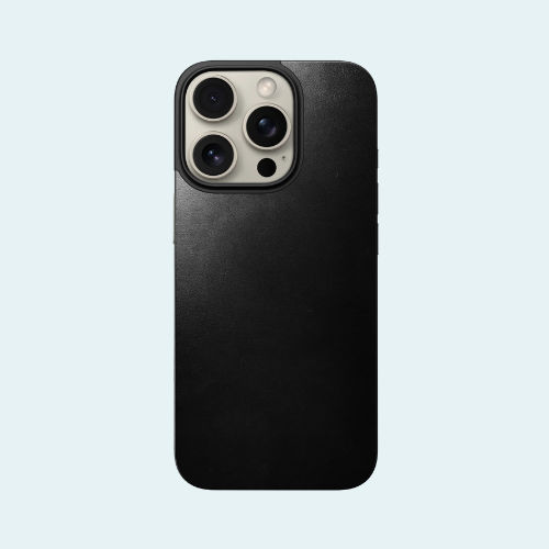 Buy Nomad Magnetic Leather Back Case For iPhone 15 Pro