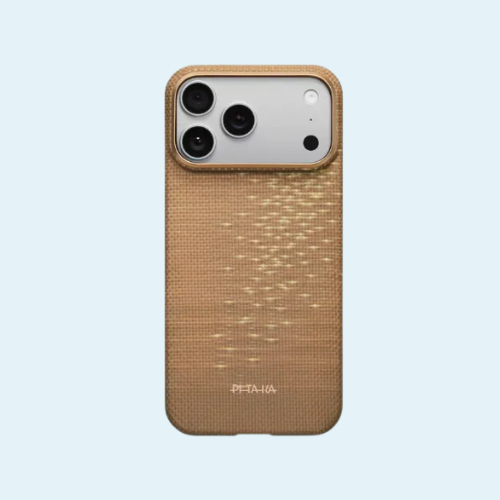 Buy PITAKA Glints of Gold Case iPhone 17 Pro KI1705AG Golden Glint