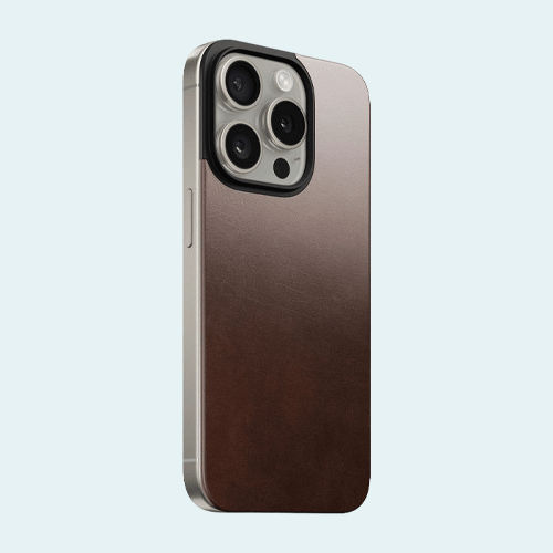 Buy Nomad Magnetic Leather Back Case For iPhone 15 Pro