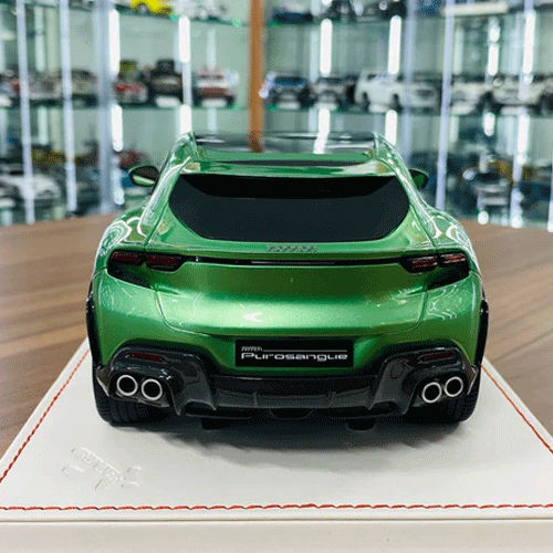 ミニカー　1/18 Ferrari Purosangue(ブリティッシュグリーン) ケース無 [P18219H] Ferrari Purosangue BBR 1/18 P18219H | Exclusive Car Models