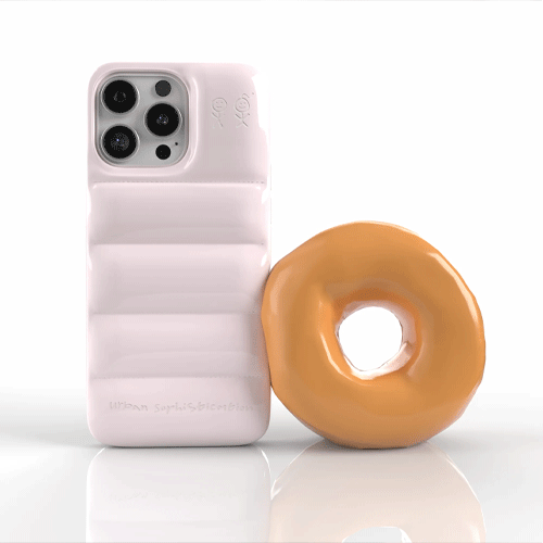 Buy Urban Sophistication The Puffer Case For iPhone 16 Pro - Pink